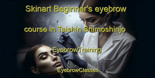 Skinart Beginner's eyebrow course in Taishin Shimoshinjo | EyebrowTraining | EyebrowClasses | SkinartTraining-Japan
