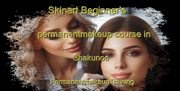 Skinart Beginner's permanentmakeup course in Shakunoe | PermanentmakeupTraining | PermanentmakeupClasses | SkinartTraining-Japan