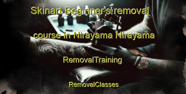 Skinart Beginner's removal course in Nirayama Nirayama | RemovalTraining | RemovalClasses | SkinartTraining-Japan