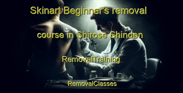 Skinart Beginner's removal course in Shirose Shinden | RemovalTraining | RemovalClasses | SkinartTraining-Japan