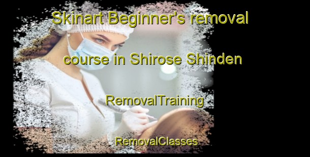 Skinart Beginner's removal course in Shirose Shinden | RemovalTraining | RemovalClasses | SkinartTraining-Japan