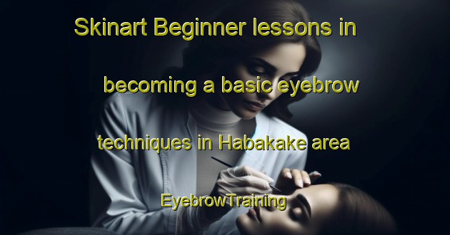 Skinart Beginner lessons in becoming a basic eyebrow techniques in Habakake area | EyebrowTraining | EyebrowClasses | SkinartTraining-Japan