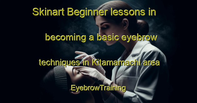 Skinart Beginner lessons in becoming a basic eyebrow techniques in Kitamamachi area | EyebrowTraining | EyebrowClasses | SkinartTraining-Japan