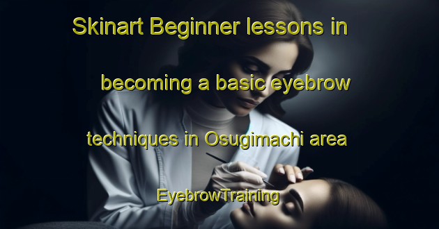 Skinart Beginner lessons in becoming a basic eyebrow techniques in Osugimachi area | EyebrowTraining | EyebrowClasses | SkinartTraining-Japan