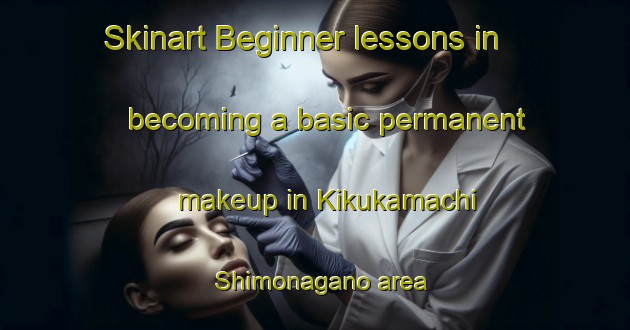 Skinart Beginner lessons in becoming a basic permanent makeup in Kikukamachi Shimonagano area | PermanentmakeupTraining | PermanentmakeupClasses | SkinartTraining-Japan