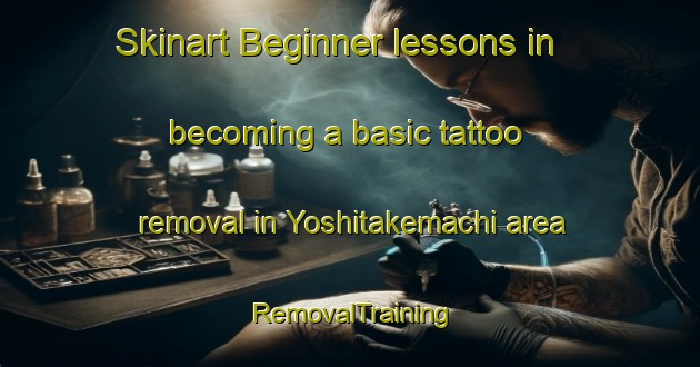 Skinart Beginner lessons in becoming a basic tattoo removal in Yoshitakemachi area | RemovalTraining | RemovalClasses | SkinartTraining-Japan
