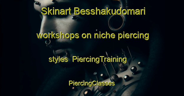 Skinart Besshakudomari workshops on niche piercing styles | #PiercingTraining #PiercingClasses #SkinartTraining-Japan