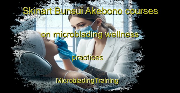 Skinart Bunsui Akebono courses on microblading wellness practices | MicrobladingTraining | MicrobladingClasses | SkinartTraining-Japan
