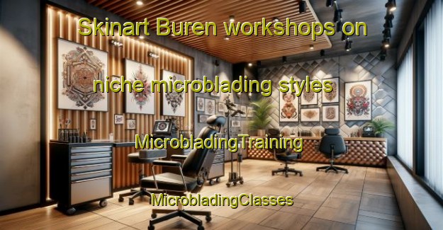 Skinart Buren workshops on niche microblading styles | #MicrobladingTraining #MicrobladingClasses #SkinartTraining-Japan