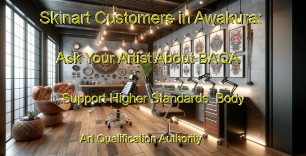 Skinart Customers in Awakura: Ask Your Artist About BAQA - Support Higher Standards | Body Art Qualification Authority | BAQA-Japan