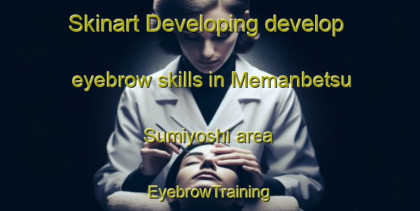Skinart Developing develop eyebrow skills in Memanbetsu Sumiyoshi area | EyebrowTraining | EyebrowClasses | SkinartTraining-Japan