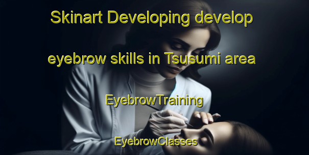 Skinart Developing develop eyebrow skills in Tsusumi area | EyebrowTraining | EyebrowClasses | SkinartTraining-Japan