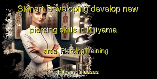 Skinart Developing develop new piercing skills in Kijiyama area | #PiercingTraining #PiercingClasses #SkinartTraining-Japan