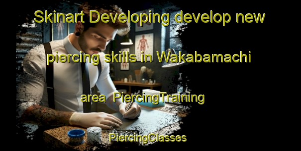 Skinart Developing develop new piercing skills in Wakabamachi area | PiercingTraining | PiercingClasses | SkinartTraining-Japan