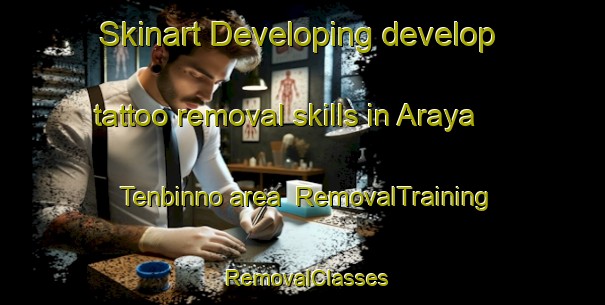 Skinart Developing develop tattoo removal skills in Araya Tenbinno area | RemovalTraining | RemovalClasses | SkinartTraining-Japan