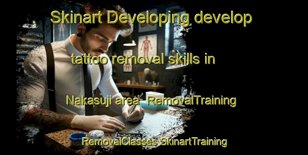 Skinart Developing develop tattoo removal skills in Nakasuji area | #RemovalTraining #RemovalClasses #SkinartTraining-Japan