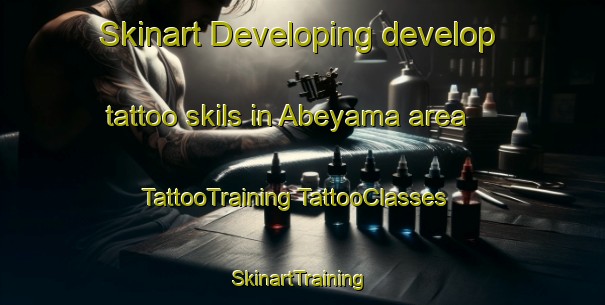 Skinart Developing develop tattoo skils in Abeyama area | #TattooTraining #TattooClasses #SkinartTraining-Japan