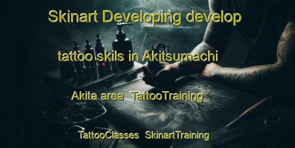 Skinart Developing develop tattoo skils in Akitsumachi Akita area | TattooTraining | TattooClasses | SkinartTraining-Japan