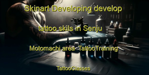 Skinart Developing develop tattoo skils in Senju Motomachi area | TattooTraining | TattooClasses | SkinartTraining-Japan