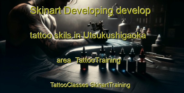 Skinart Developing develop tattoo skils in Utsukushigaoka area | #TattooTraining #TattooClasses #SkinartTraining-Japan