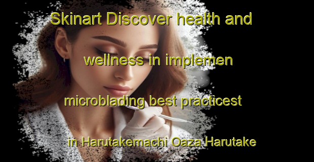 Skinart Discover health and wellness in implemen microblading best practicest in Harutakemachi Oaza Harutake | MicrobladingTraining | MicrobladingClasses | SkinartTraining-Japan
