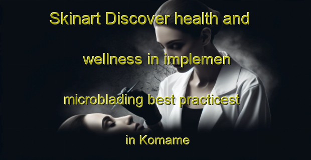 Skinart Discover health and wellness in implemen microblading best practicest in Komame | MicrobladingTraining | MicrobladingClasses | SkinartTraining-Japan