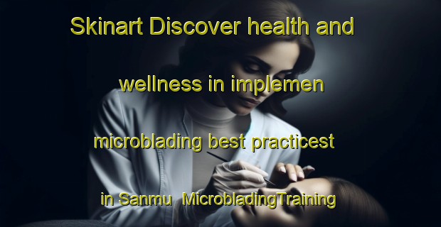 Skinart Discover health and wellness in implemen microblading best practicest in Sanmu | MicrobladingTraining | MicrobladingClasses | SkinartTraining-Japan