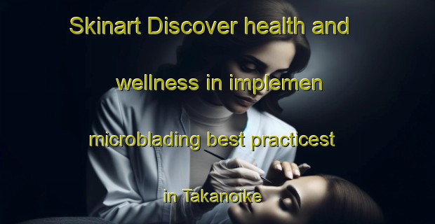 Skinart Discover health and wellness in implemen microblading best practicest in Takanoike | MicrobladingTraining | MicrobladingClasses | SkinartTraining-Japan
