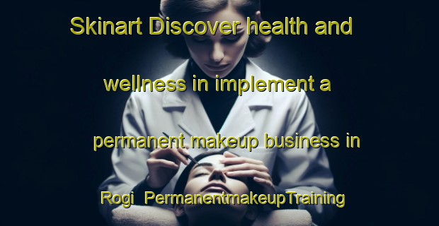 Skinart Discover health and wellness in implement a permanent makeup business in Rogi | PermanentmakeupTraining | PermanentmakeupClasses | SkinartTraining-Japan