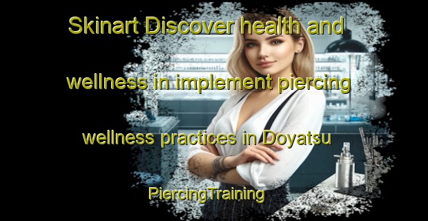 Skinart Discover health and wellness in implement piercing wellness practices in Doyatsu | PiercingTraining | PiercingClasses | SkinartTraining-Japan