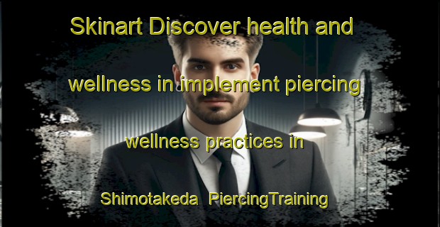Skinart Discover health and wellness in implement piercing wellness practices in Shimotakeda | PiercingTraining | PiercingClasses | SkinartTraining-Japan
