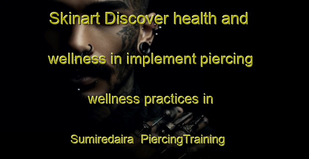 Skinart Discover health and wellness in implement piercing wellness practices in Sumiredaira | PiercingTraining | PiercingClasses | SkinartTraining-Japan