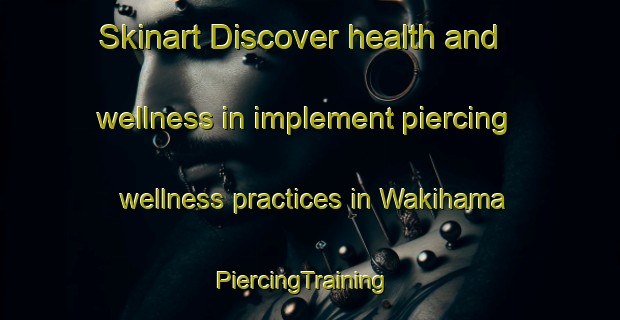 Skinart Discover health and wellness in implement piercing wellness practices in Wakihama | PiercingTraining | PiercingClasses | SkinartTraining-Japan
