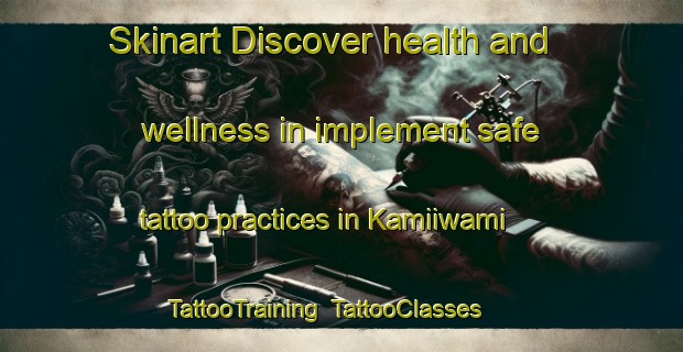 Skinart Discover health and wellness in implement safe tattoo practices in Kamiiwami | TattooTraining | TattooClasses | SkinartTraining-Japan