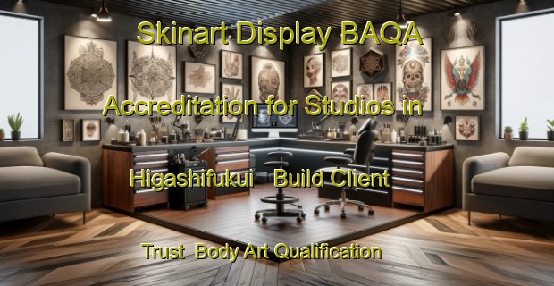 Skinart Display BAQA Accreditation for Studios in Higashifukui - Build Client Trust | Body Art Qualification Authority | BAQA-Japan
