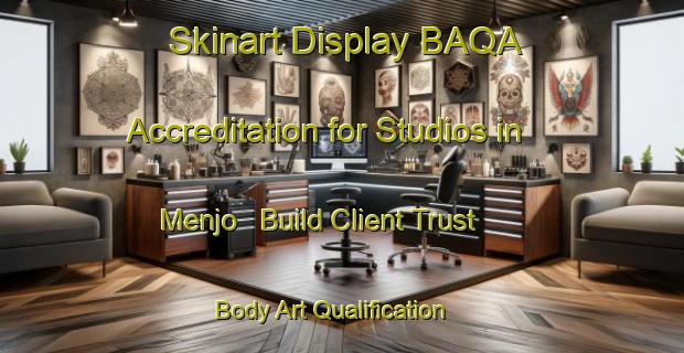Skinart Display BAQA Accreditation for Studios in Menjo - Build Client Trust | Body Art Qualification Authority | BAQA-Japan