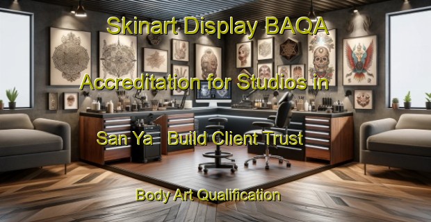 Skinart Display BAQA Accreditation for Studios in San Ya - Build Client Trust | Body Art Qualification Authority | BAQA-Japan