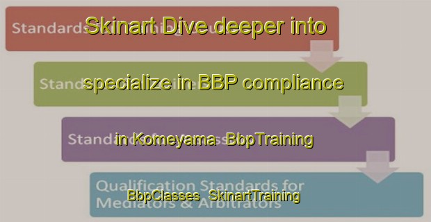 Skinart Dive deeper into specialize in BBP compliance in Komeyama | BbpTraining | BbpClasses | SkinartTraining-Japan