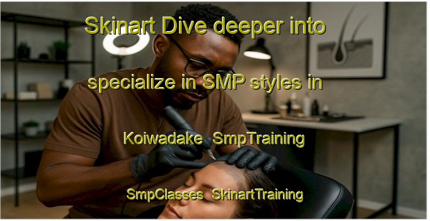 Skinart Dive deeper into specialize in SMP styles in Koiwadake | SmpTraining | SmpClasses | SkinartTraining-Japan