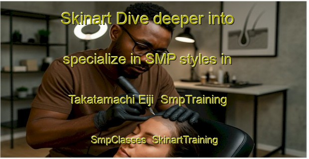 Skinart Dive deeper into specialize in SMP styles in Takatamachi Eiji | SmpTraining | SmpClasses | SkinartTraining-Japan