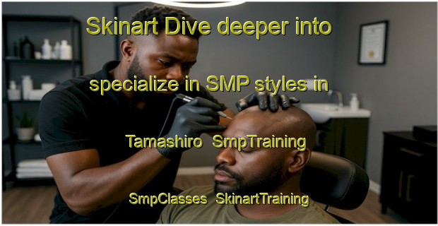 Skinart Dive deeper into specialize in SMP styles in Tamashiro | SmpTraining | SmpClasses | SkinartTraining-Japan