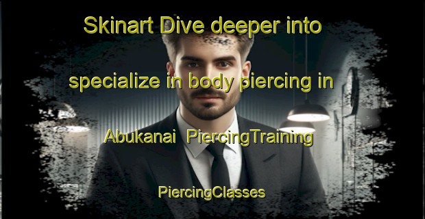 Skinart Dive deeper into specialize in body piercing in Abukanai | #PiercingTraining #PiercingClasses #SkinartTraining-Japan