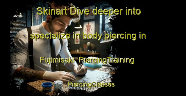 Skinart Dive deeper into specialize in body piercing in Fujimisaki | PiercingTraining | PiercingClasses | SkinartTraining-Japan