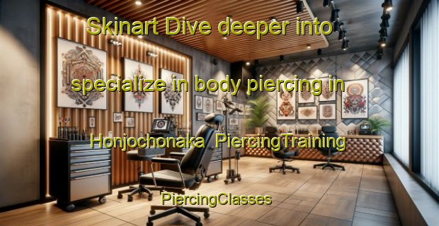 Skinart Dive deeper into specialize in body piercing in Honjochonaka | PiercingTraining | PiercingClasses | SkinartTraining-Japan