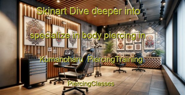 Skinart Dive deeper into specialize in body piercing in Kumanoharu | PiercingTraining | PiercingClasses | SkinartTraining-Japan