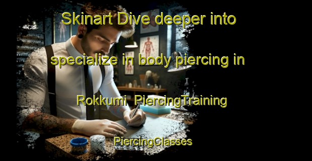 Skinart Dive deeper into specialize in body piercing in Rokkumi | PiercingTraining | PiercingClasses | SkinartTraining-Japan