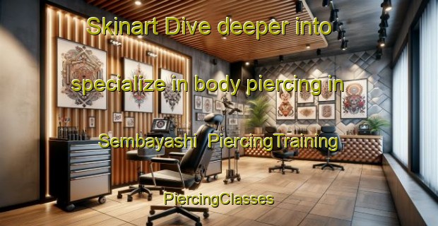 Skinart Dive deeper into specialize in body piercing in Sembayashi | #PiercingTraining #PiercingClasses #SkinartTraining-Japan