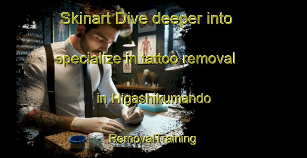 Skinart Dive deeper into specialize in tattoo removal in Higashikumando | RemovalTraining | RemovalClasses | SkinartTraining-Japan