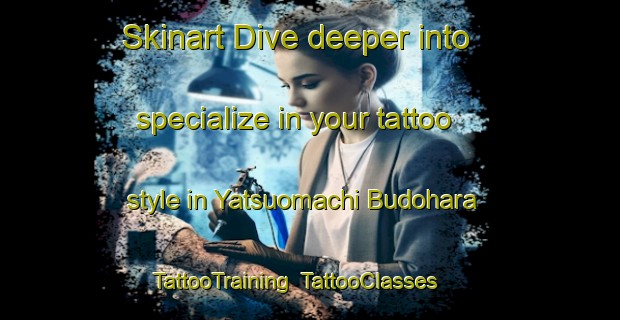 Skinart Dive deeper into specialize in your tattoo style in Yatsuomachi Budohara | TattooTraining | TattooClasses | SkinartTraining-Japan