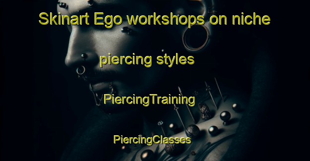 Skinart Ego workshops on niche piercing styles | PiercingTraining | PiercingClasses | SkinartTraining-Japan